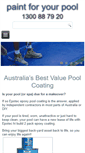 Mobile Screenshot of poolpaint.com.au
